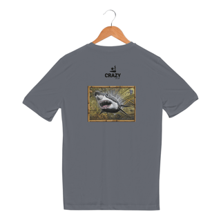 Nome do produto Camiseta Dry White Shark - Marcio Ito