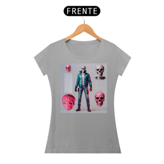 Nome do produto Camiseta Feminita Caveira