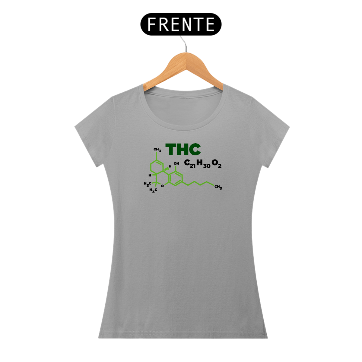 Nome do produto: Camiseta Feminina THC