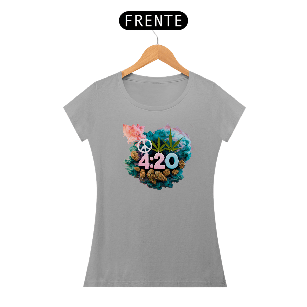 Nome do produto: Camiseta Feminina 4:20