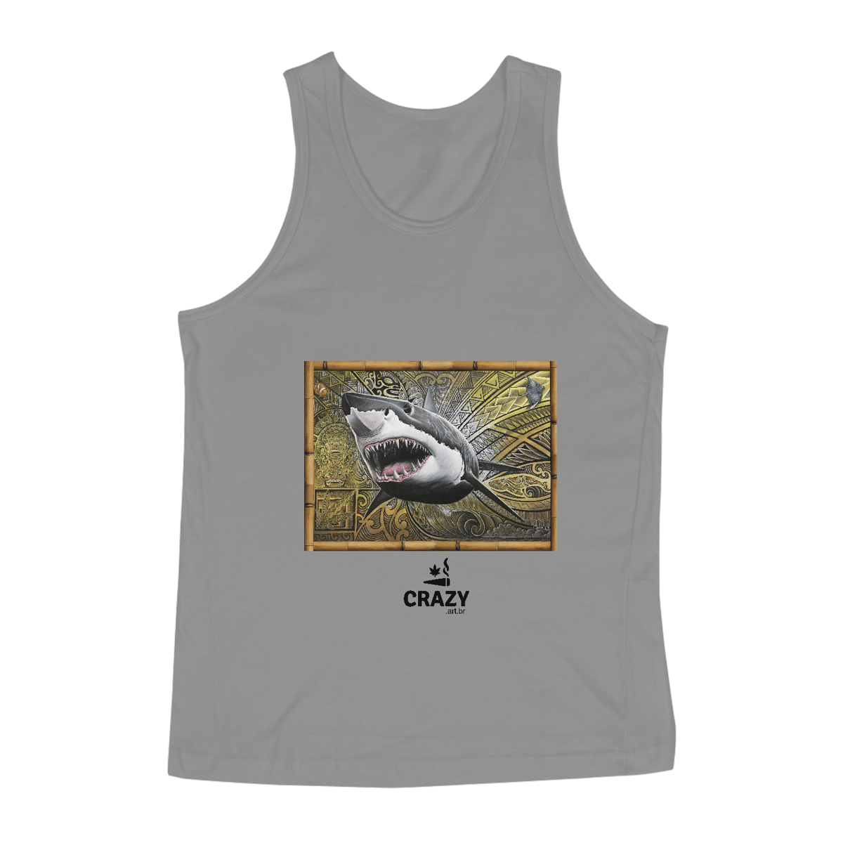 Nome do produto: Regata White Shark - Marcio Ito
