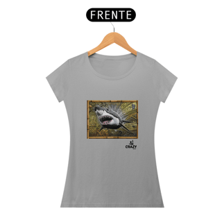 Nome do produto Camiseta Feminina White Shark - Marcio Ito