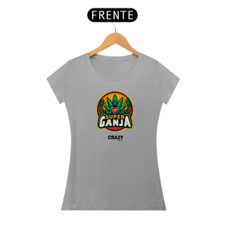 Nome do produto Camiseta Feminina Super Ganja - Flavio Bottiglieri