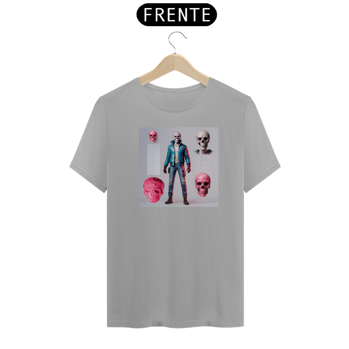 Nome do produto: Camiseta Caveira
