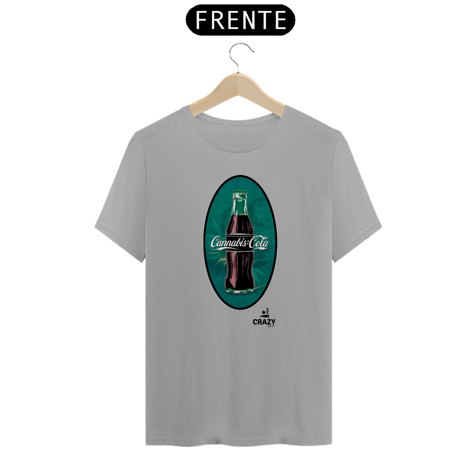 Camiseta Cannabis-Cola