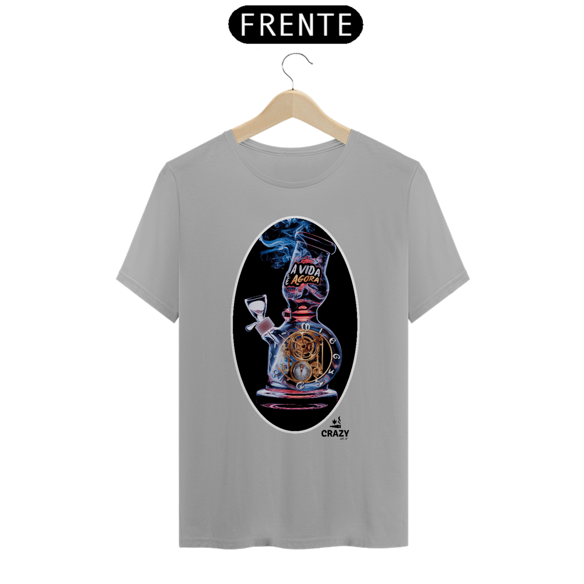 Nome do produto: Camiseta A Vida é agora