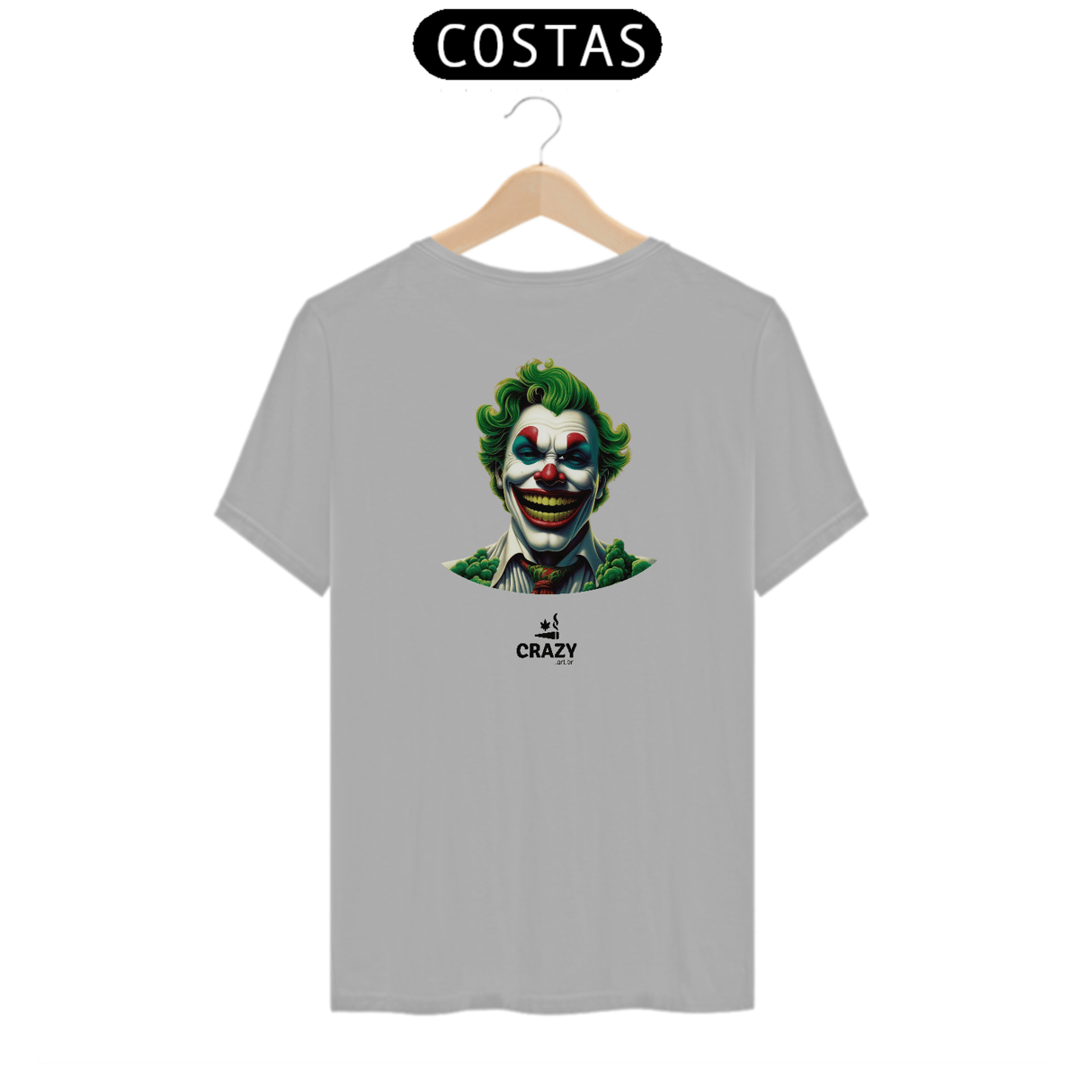 Nome do produto: Camiseta Coringa