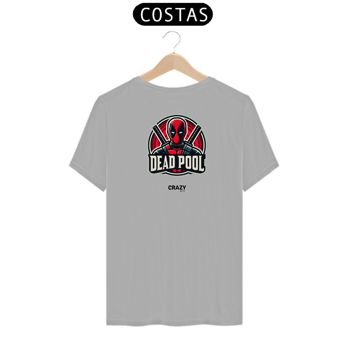 Nome do produto: Camiseta Dead Pool - Flavio Bottiglieri