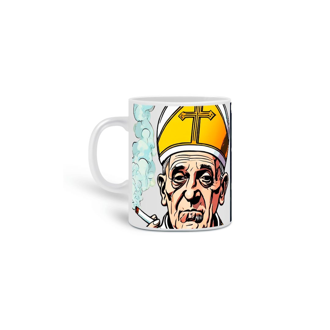 Nome do produto: Caneca Papa Jesus