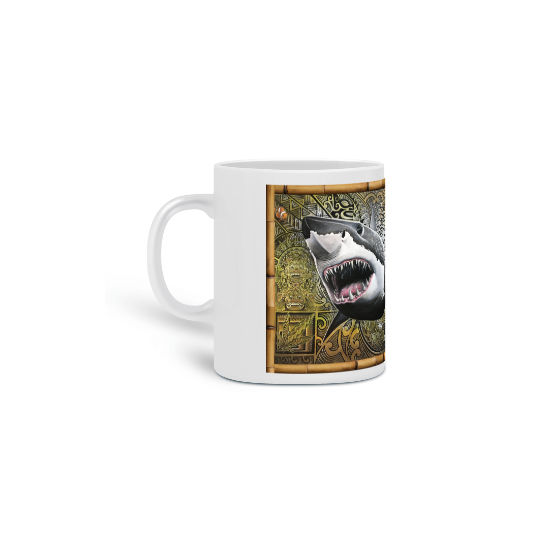 Nome do produto: Caneca White Shark Marcio Ito