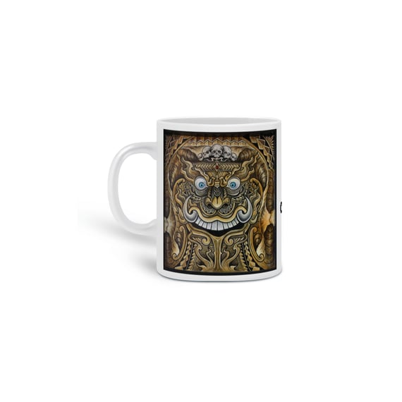 Caneca Maori Mask - Marcio Ito