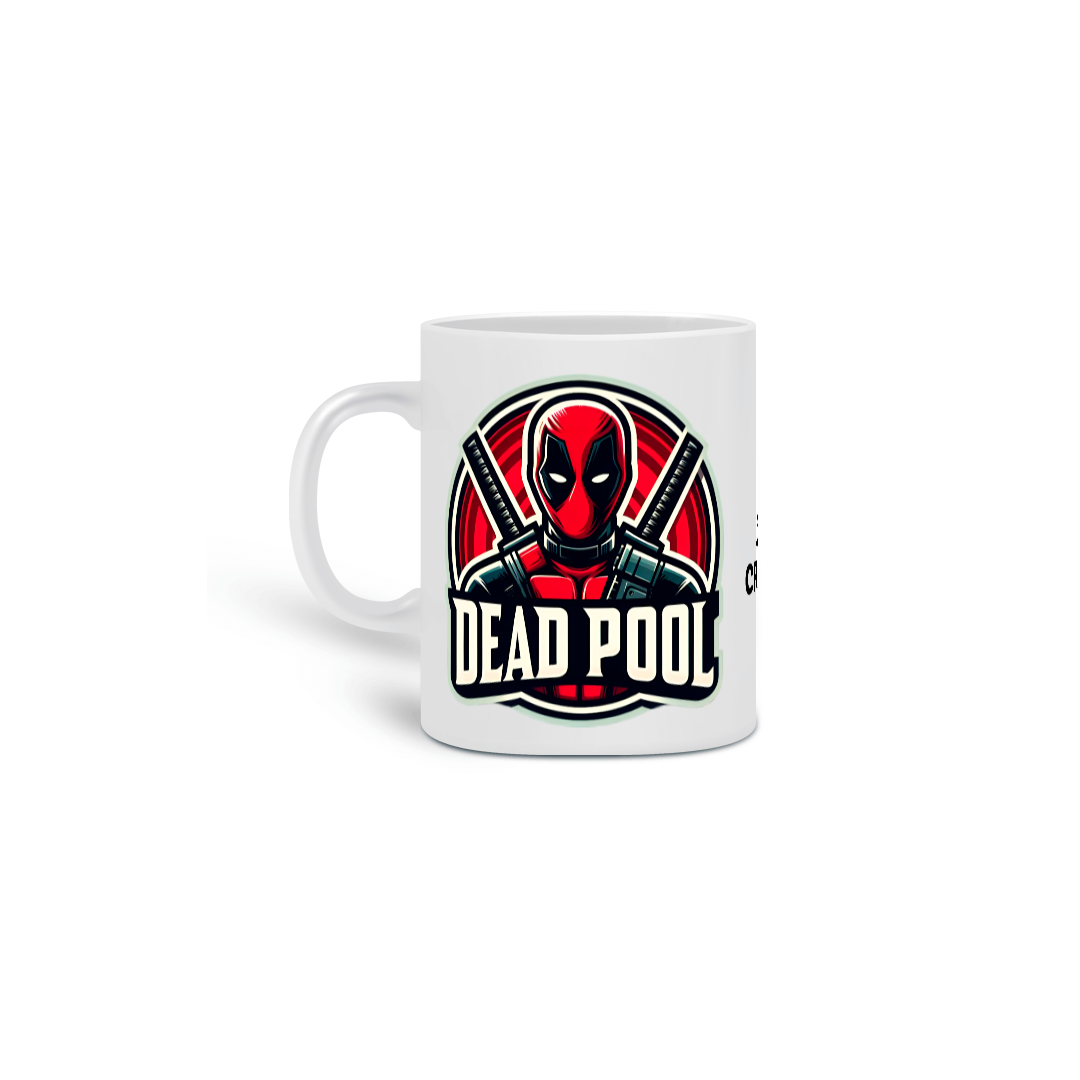 Nome do produto: Caneca Dead Pool - Flavio Bottiglieri