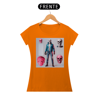 Nome do produto Camiseta Feminita Caveira