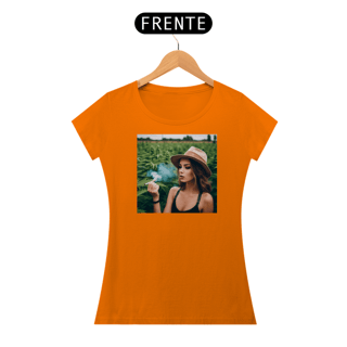 Nome do produto Camiseta Feminina Chapada na Plantação