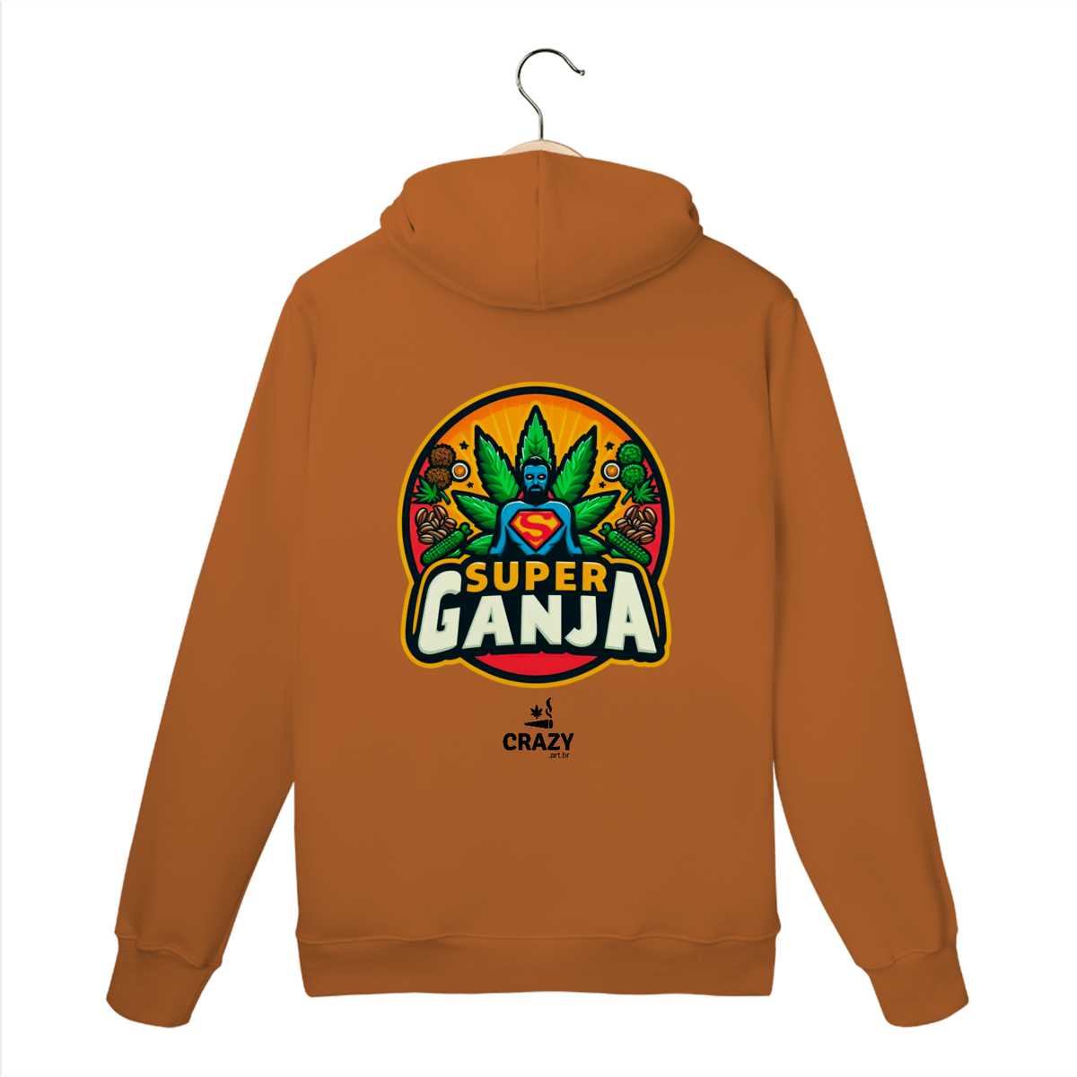 Nome do produto: Moletom Suoer Ganja - Flavio Bottiglieri