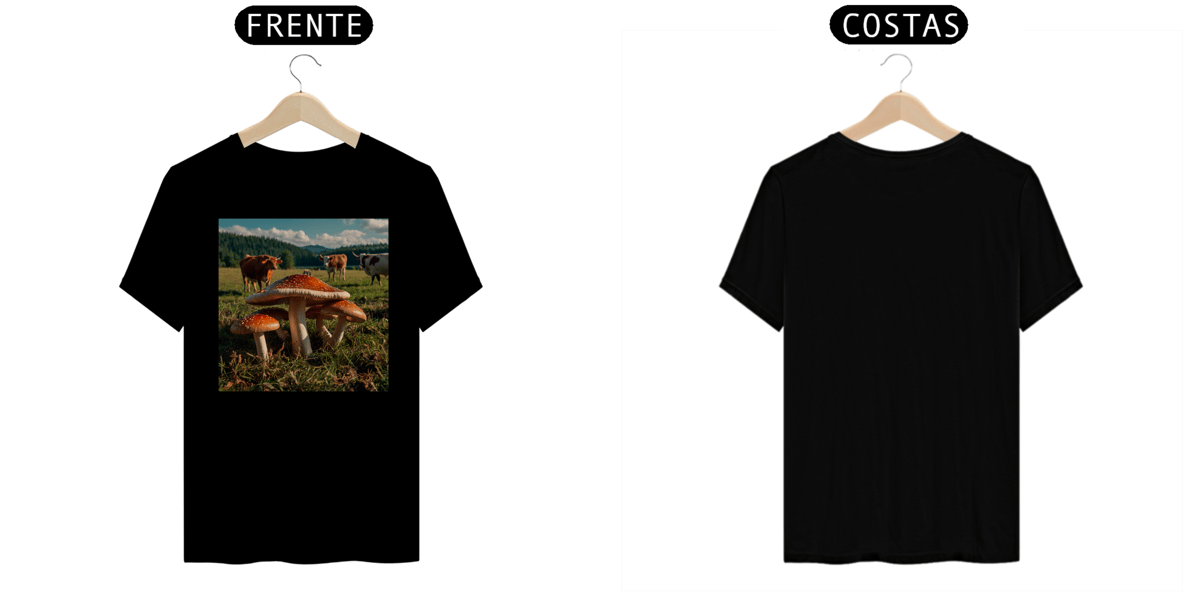 Nome do produto: Cogumelos Mágicos T-Shirt