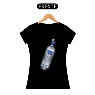 Nome do produto Camiseta Feminina Vodka Amnesia