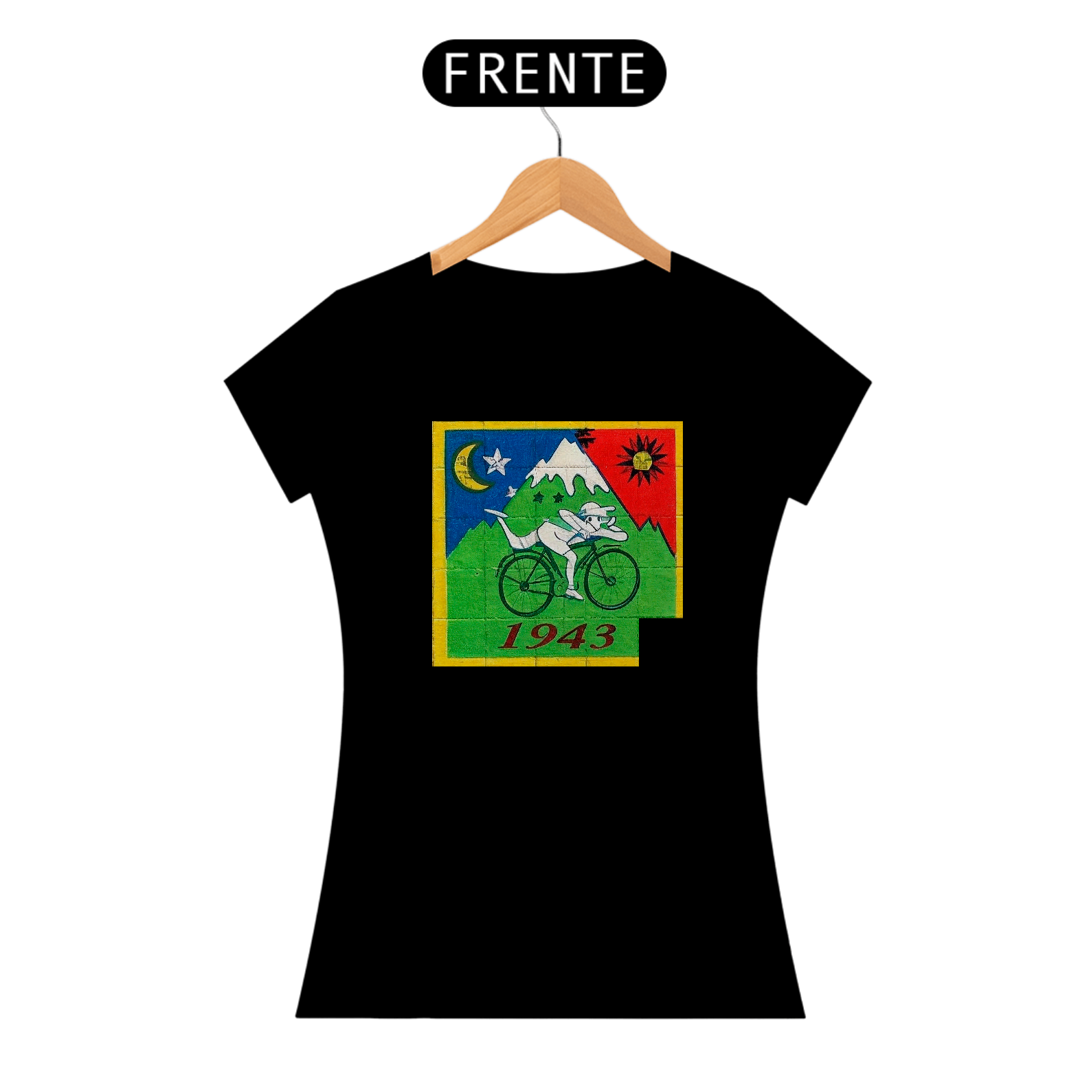Camiseta Feminina Bike 1943