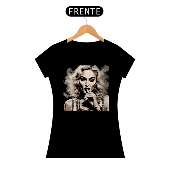 Camiseta Feminina Madonna Chapada