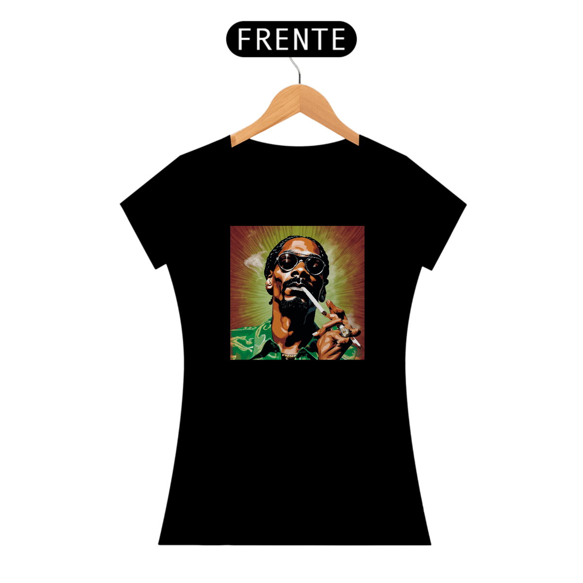 Nome do produto: Camiseta Feminina Snoop