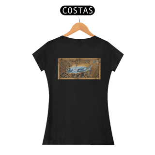 Nome do produto Camiseta Feminina Wave Turtle - Marcio Ito