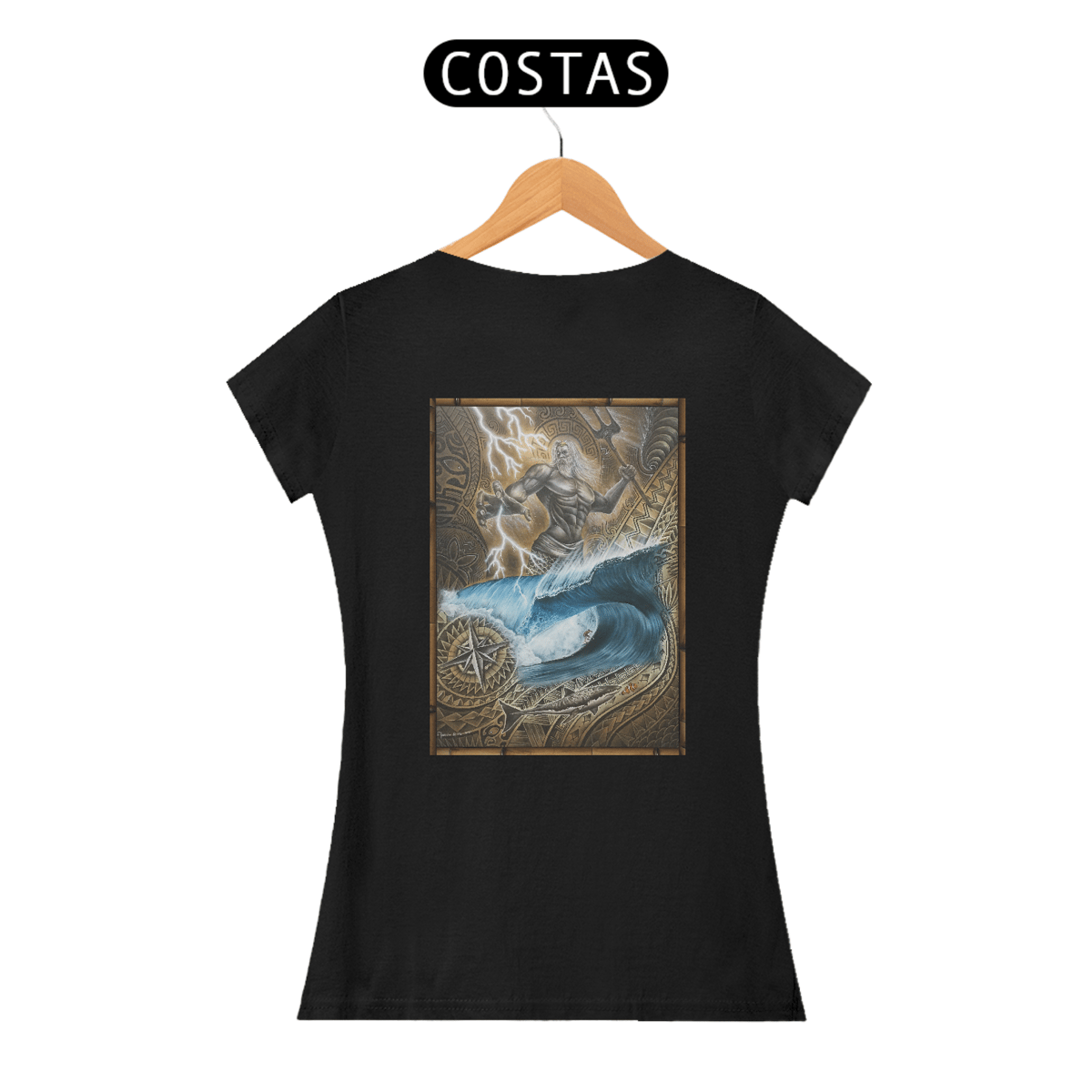 Nome do produto: Camiseta Feminina Storm - Marcio Ito