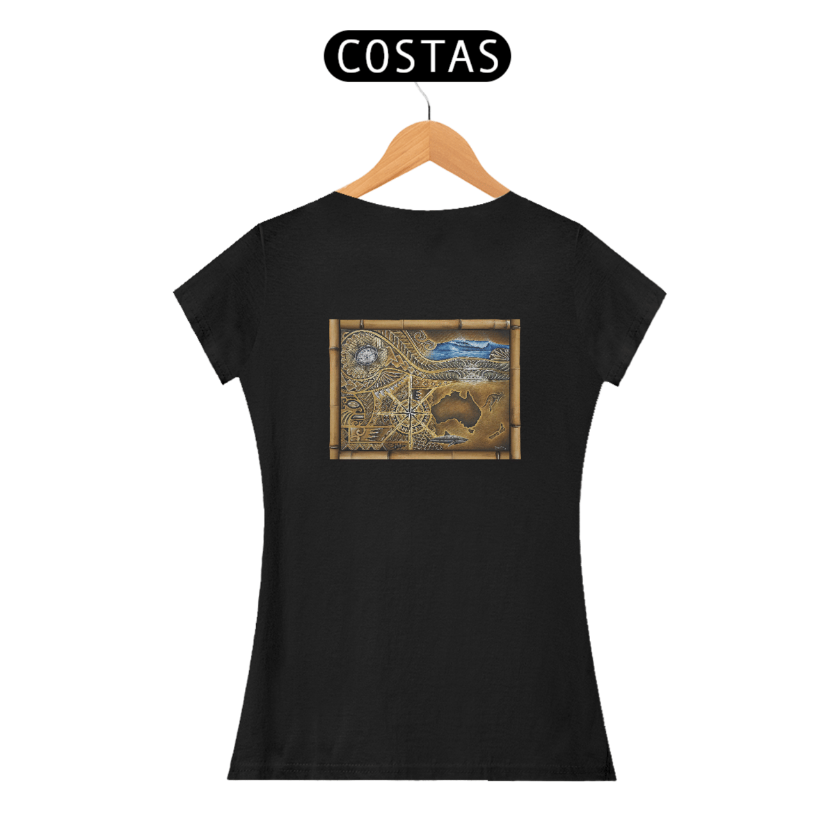 Nome do produto: Camiseta Feminina Ozzy Land - Marcio Ito