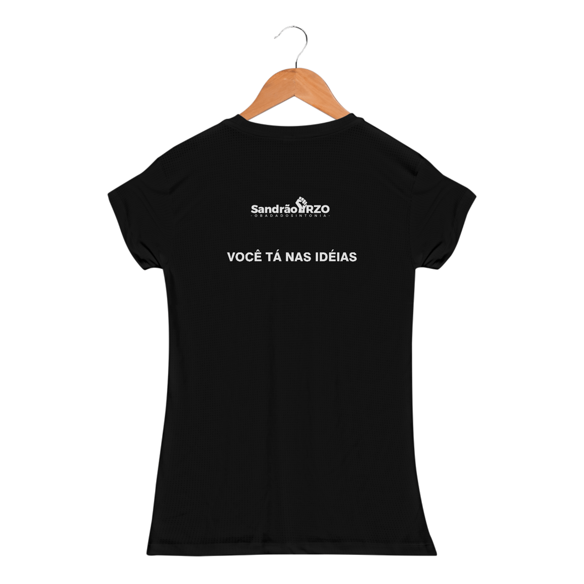 Nome do produto: Camiseta Feminina Tá nas idéias - Sandrão RZO