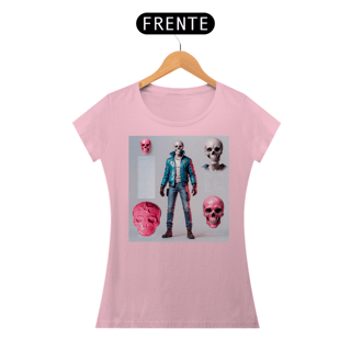 Nome do produto Camiseta Feminita Caveira