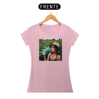 Nome do produto Camiseta Feminina Chapada na Plantação