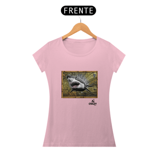 Nome do produto Camiseta Feminina White Shark - Marcio Ito