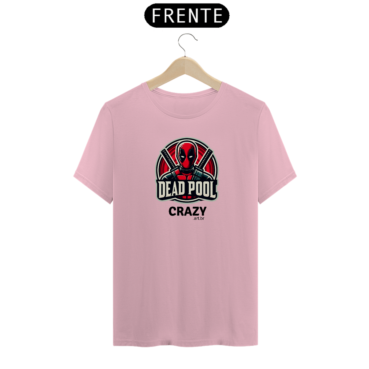 Nome do produto: Camista Ded Pool - Flavio Bottiglieri