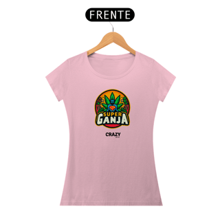 Nome do produto Camiseta Feminina Super Ganja - Flavio Bottiglieri