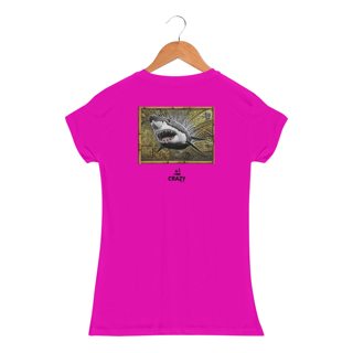 Nome do produto Camiseta Feminina Dry White Shark Marcio Ito