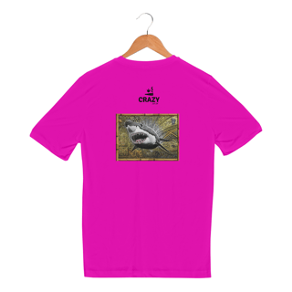 Nome do produto Camiseta Dry White Shark - Marcio Ito