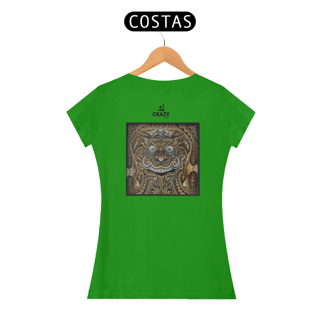 Nome do produto Camiseta Feminina Maori Mask - Marcio Ito