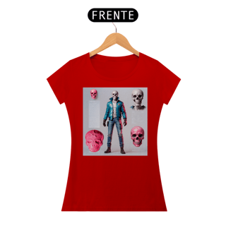 Nome do produto Camiseta Feminita Caveira