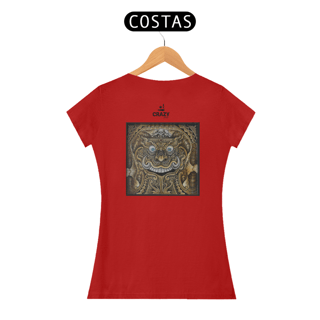 Nome do produto Camiseta Feminina Maori Mask - Marcio Ito