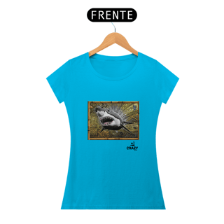 Nome do produto Camiseta Feminina White Shark - Marcio Ito