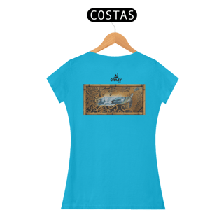 Nome do produto Camiseta Feminina Wave Turtle - Marcio Ito