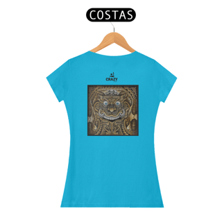 Nome do produto Camiseta Feminina Maori Mask - Marcio Ito