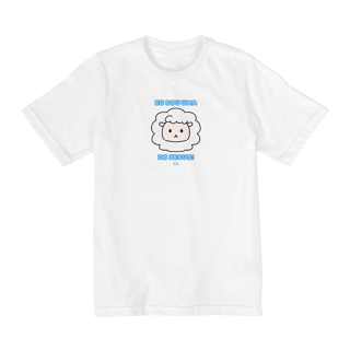 Nome do produto Camiseta Infantil - Eu Sou uma Ovelhinha de Jesus