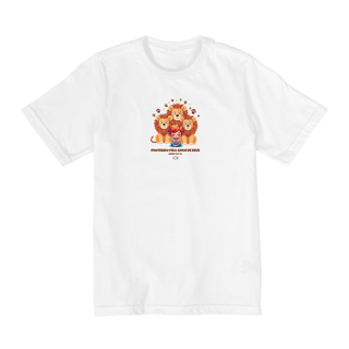 Nome do produto Camiseta Infantil - Protegido pelo amor de Deus