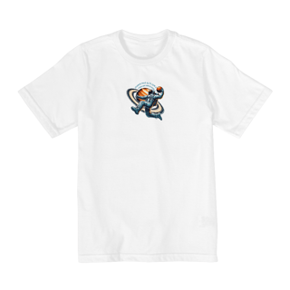 Nome do produto Camiseta Infantil 2 a 8 anos - Voe alto com a força de Deus.