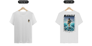 Nome do produto Camiseta Unissex - O milagre sobre as águas
