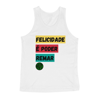 Nome do produto Camisa KVT Regata Masculina Felicidade