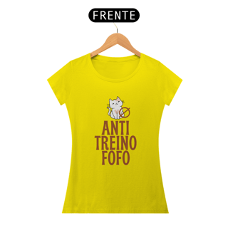 Nome do produto ANTI TREINO FOFO - BABY LOOK