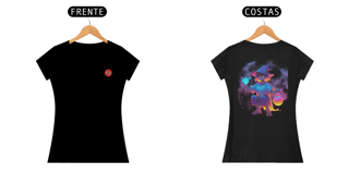 Nome do produto ACADEMIA MÁGICA - BABY LOOK