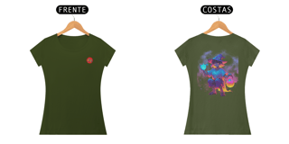 Nome do produto ACADEMIA MÁGICA - BABY LOOK