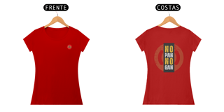 Nome do produto NO PAIN, NO GAIN  - BABY LOOK